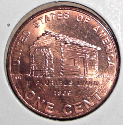 2009-D US Coin 1 cent Penny Lincoln Cabin Bicentennial