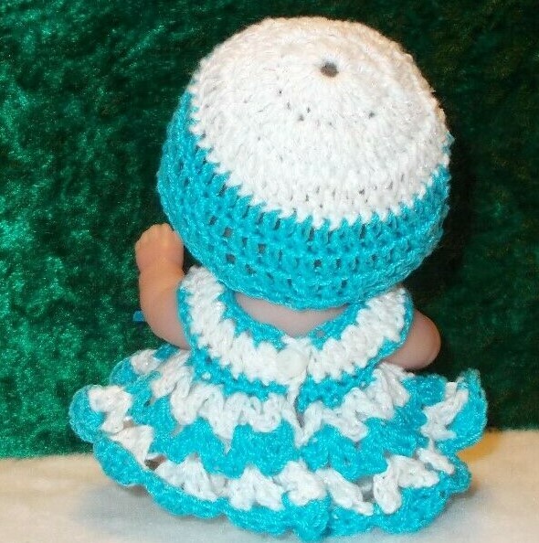 HAND CROCHETED DOLL CLOTHES/fits 5.5