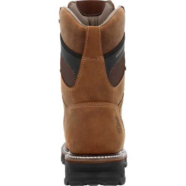 Pre-owned Georgia Boot Ltx Logger Waterproof Work Boot Gb00668 In Brown