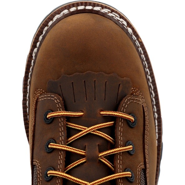 Pre-owned Georgia Boot Men's Ltx Logger Composite Toe Waterproof Work Boot Gb00617 In Brown