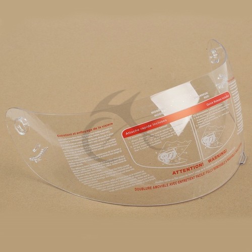 Flip-up Full Face Adult Helmet Visor Shield Clear