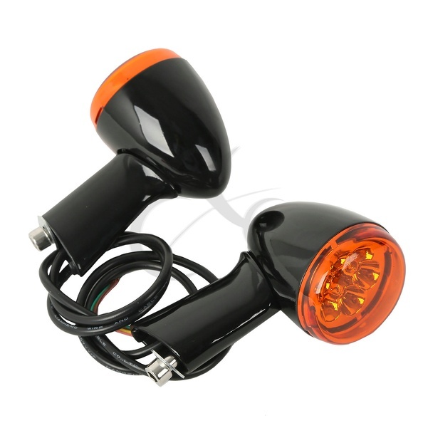 LED Rear Turn Signal Light w/ 3 Color Lens For Harley Sportster XL883