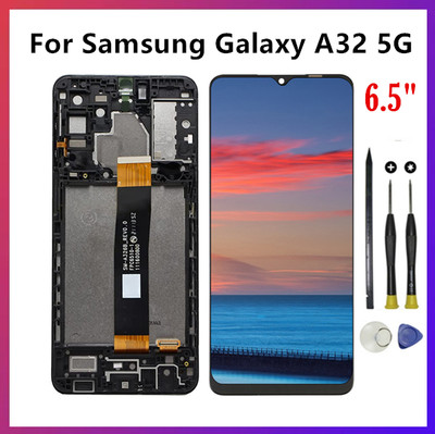 For Samsung Galaxy A32 5G SM-A326U Display LCD Touch Screen Digitizer Frame 326B
