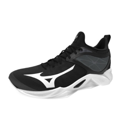 MIZUNO WAVE DIMENSION V1GA2240 01 Black × White × Gray New in Box