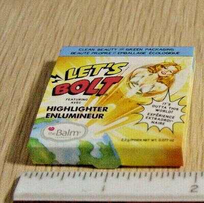 theBalm Let's Bolt Highlighter Travel Mini Size Single 2.2 g [soft gold] New