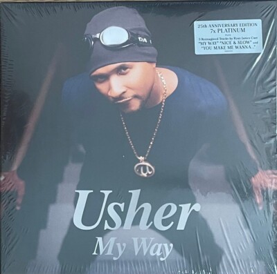 Usher   My Way 2 x LP 180 Gram Black Vinyl Album SEALED NEW RECORD - CLASSIC R&B