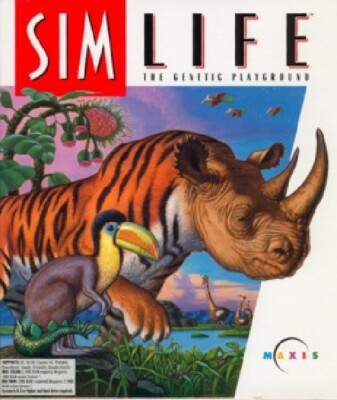 SimLife Sim Life Pc New Cd Rom Sealed In A Paper Sleeve Creation and Evolution