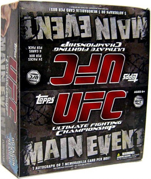 Ufc 2010 Main Event Trading Card Retail Box [24 Packs]