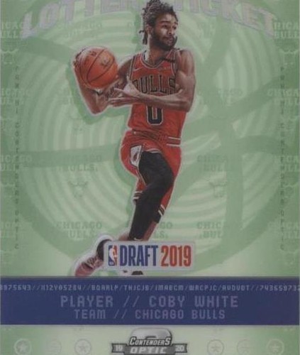 2019-20 Panini Contenders Optic - Coby White #7