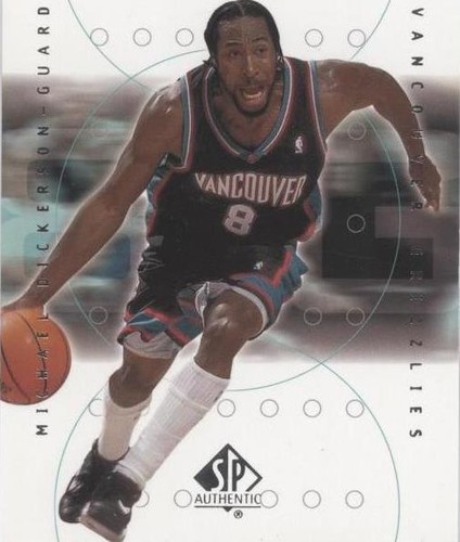 2000-01 SP Authentic - Michael Dickerson #87
