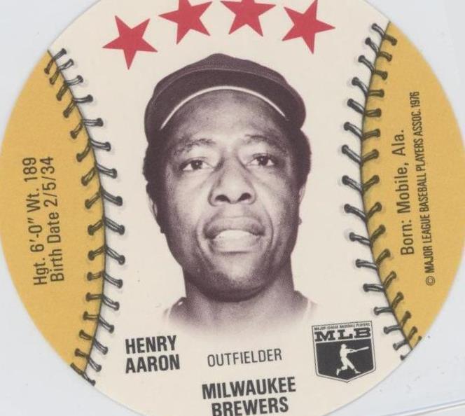 Discos MSA 1976 - Hank Aaron #HAAR