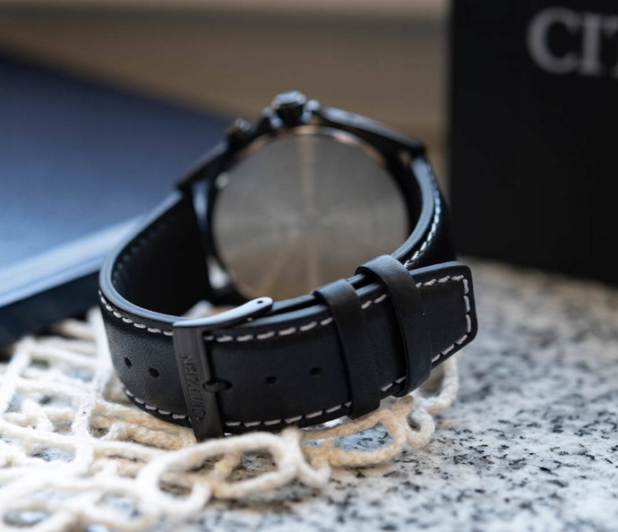 CITIZEN CITIZEN RADIO CONTROLLED SAPPHIRE CB0225-14E WORLD TIME BLACK DIAL MEN'S WATCH