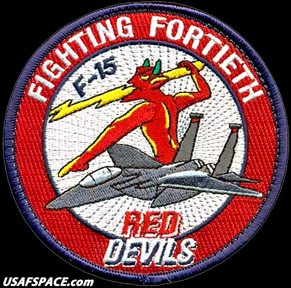 USAF 40TH FLIGHT TEST SQ - F-15 RED DEVILS - Eglin AFB, FL