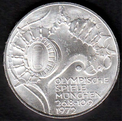 10 DM Olympiade Sportstätten, 1972