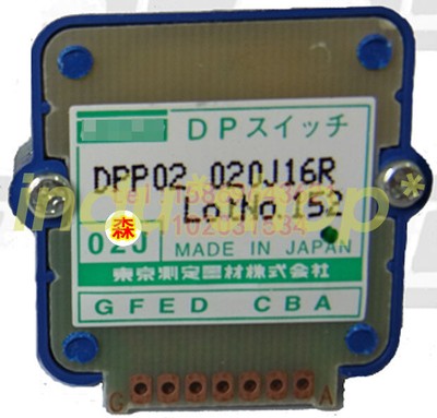 1PC side band switch DPP02 020J16R 02J rate CNC machine parts