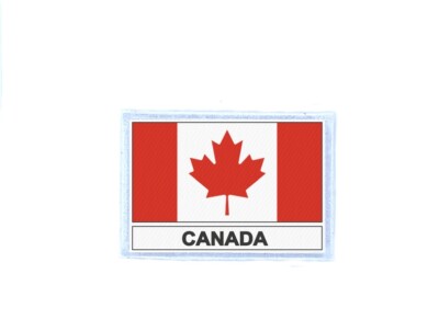 Patch Badge Printed Flag Cdn Canada