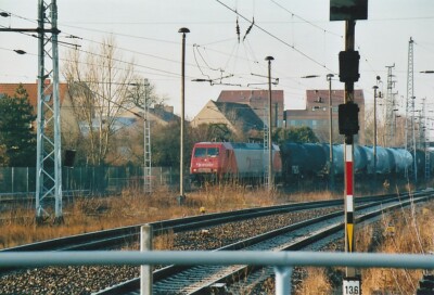 Foto Arcelor Bombardier Traxx 145 Bf Schönefeld 2008 ca.10x15cm V1741h