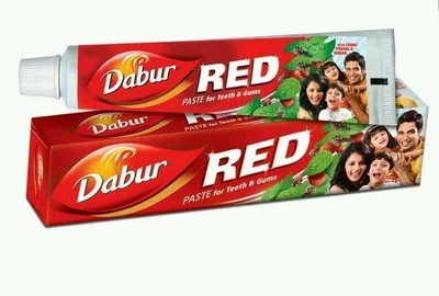 10X100g Dabur Ayurverdic Red Tooth Paste Clove Dental Toothache Strong Gums Teet