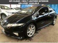 2007 07 HONDA CIVIC 2.0 I-VTEC TYPE-R GT 3D 12 MONTHS MOT + FREE WARRANTY