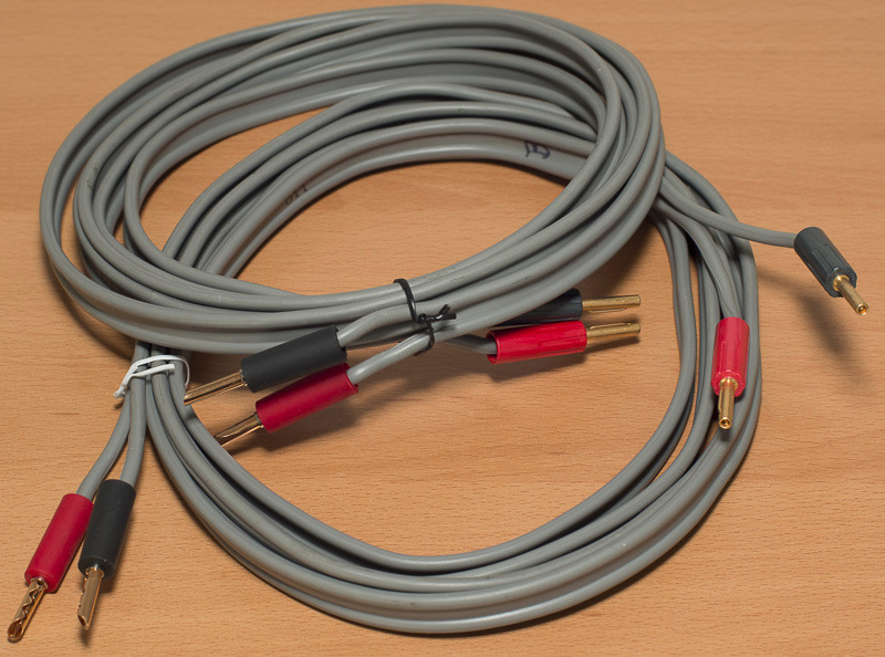 Linn K20 speaker cable pair each 2.65m long (2 of 3) in Whitchurch