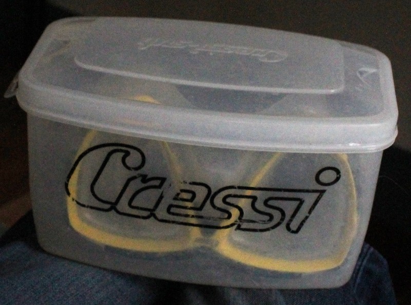 Cressi Big Eyes diving snorkelling mask perscription lenses  -2.0  -2.5