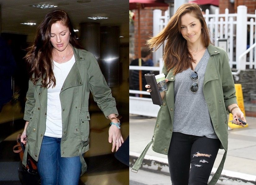 Pre-owned Current Elliott Current/elliott The Infantry Jacket Army Size 1(s), 2(m), 3(l) $268 In Green