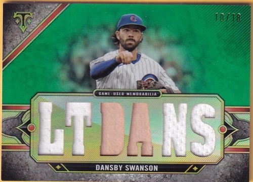 2024 Topps Triple Threads - Dansby Swanson #TTR-SWA