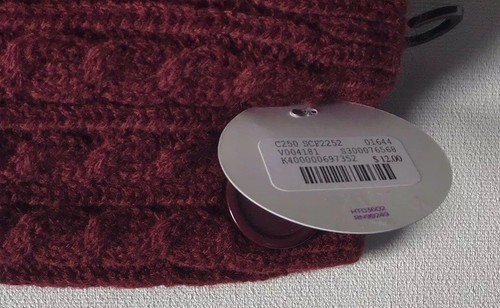 Catherine’s Boot Cuffs Plus Size  Leg Warmer Burgundy Red Cable Knit NWT