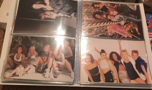 Huge Lot Of Spice Girls Photo Cards 950+ Loose Plus Albums & More!