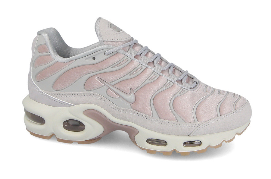 Pre-owned Nike Size 7.5 Women Air Max Plus Lx Shoes Ah6788 600 Particle Rose Pink Grey