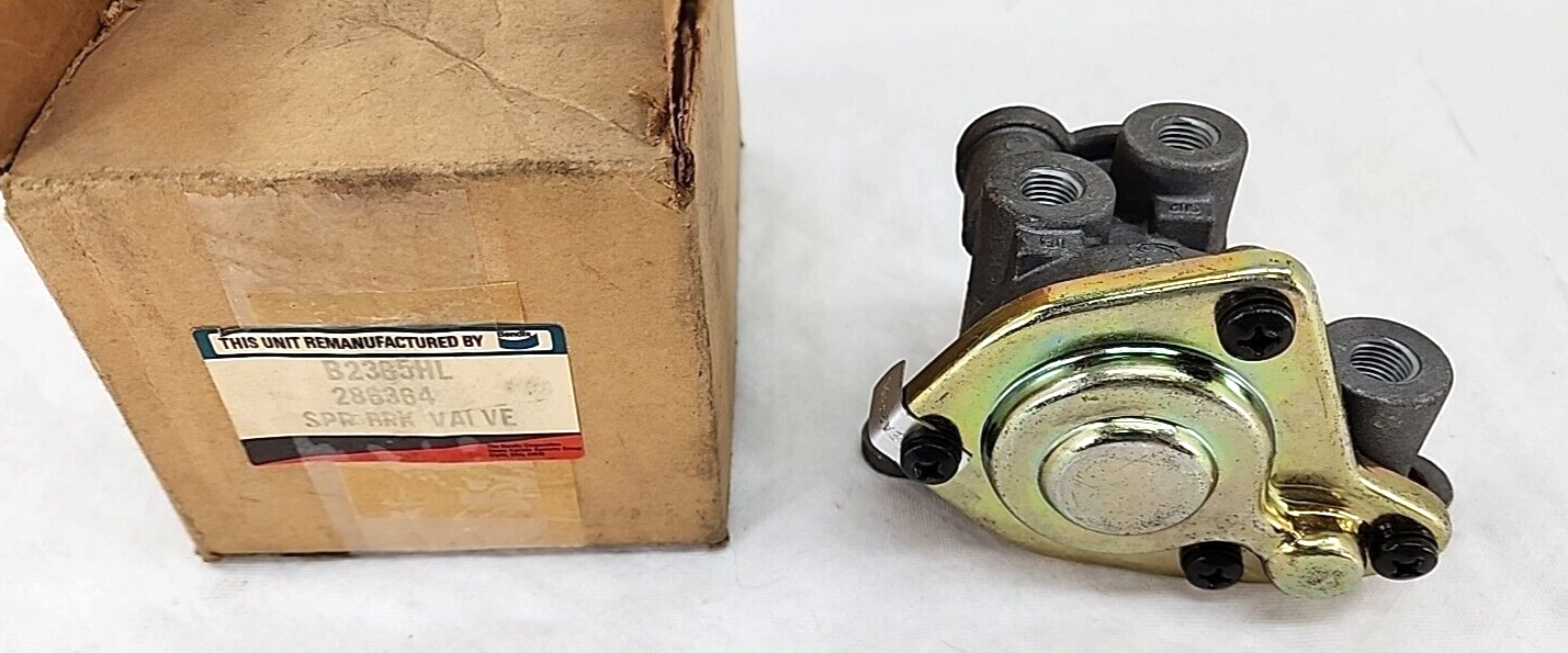 Bendix 286364 Spring Brake Valve B2385HL Remanufactured by