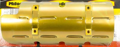 Milodon Windage Tray - Louvered - Steel - Cadmium - Pontiac V8 - Each 32240