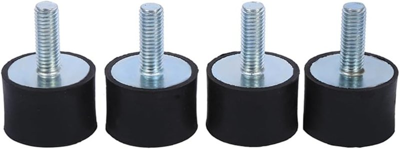 M8 Rubber Vibration Isolator Mounts 12345 for Generator Air Compressor 4 PCS