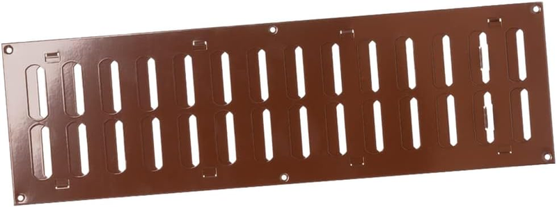 Sliding Grille Made of Sheet Steel – Brown Ventilation Grille Exhaust Grille 500