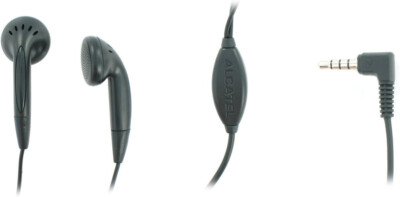 Headset Stereo Headphones with Mic (3.5mm)   FOR ALCATEL PIXI THEATRE