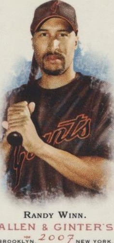 2007 Topps Allen & Ginter's - Randy Winn #337