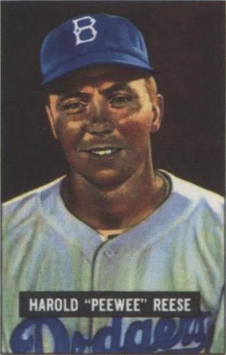 1986 C.C.C. 1951 Bowman Reprints - Pee Wee Reese #80