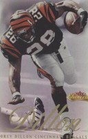2000 Fleer Showcase Corey Dillon #98