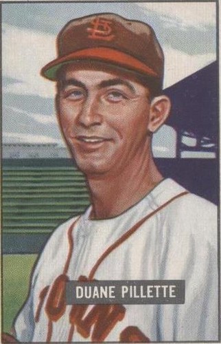 1951 Bowman - Duane Pillette #316