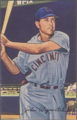 1987 C.C.C. 1952 Bowman Reprints - Johnny Wyrostek #42