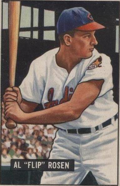 Bowman 1951 - Al Rosen #187