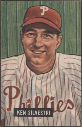 1951 Bowman - Ken Silvestri #256