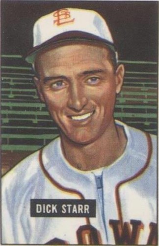 1986 C.C.C. 1951 Bowman Reprints - Dick Starr #137