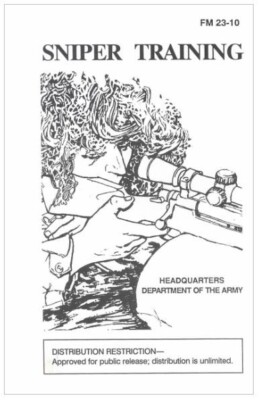 1994 Department Of The Navy Sniper Training Field Manual FM 23-10 on USB