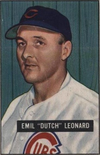 1951 Bowman - Dutch Leonard #102