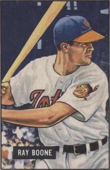 Bowman 1951 - Ray Boone #54