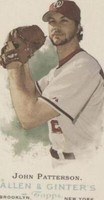 2006 Topps Allen & Ginter's - John Patterson #142