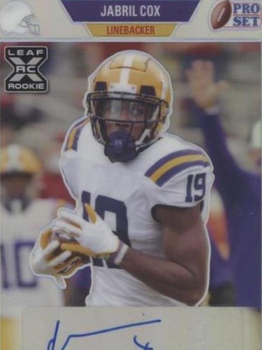 2021 Leaf Pro Set Metal Jabril Cox #PA-JC1