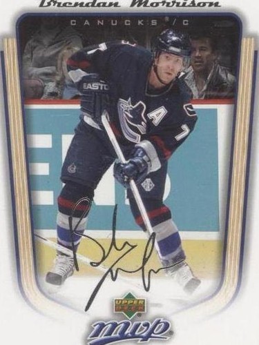 2005-06 Upper Deck MVP - Brendan Morrison #379