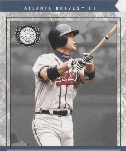 2003 Fleer Patchworks - Chipper Jones #65